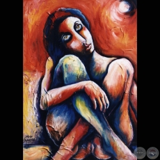 NINFAS DE LA LUNA, 2003 - Técnica mixta de ANNA SCAVONE